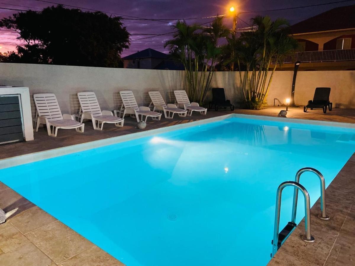 Le Nid Tropical, Piscine Chauffee Villa L'Etang-Sale Exterior photo