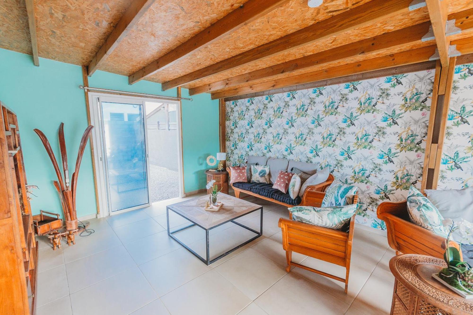 Le Nid Tropical, Piscine Chauffee Villa L'Etang-Sale Room photo